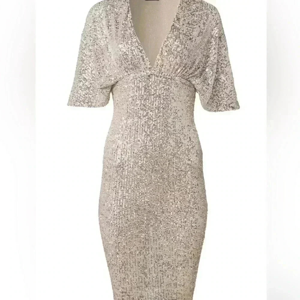 Sequin Mini Dress
